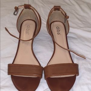 Tan sandals